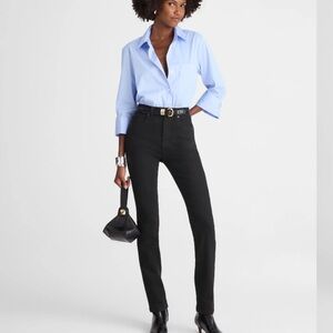 Madewell 9” High Rise Skinny Black Jeans